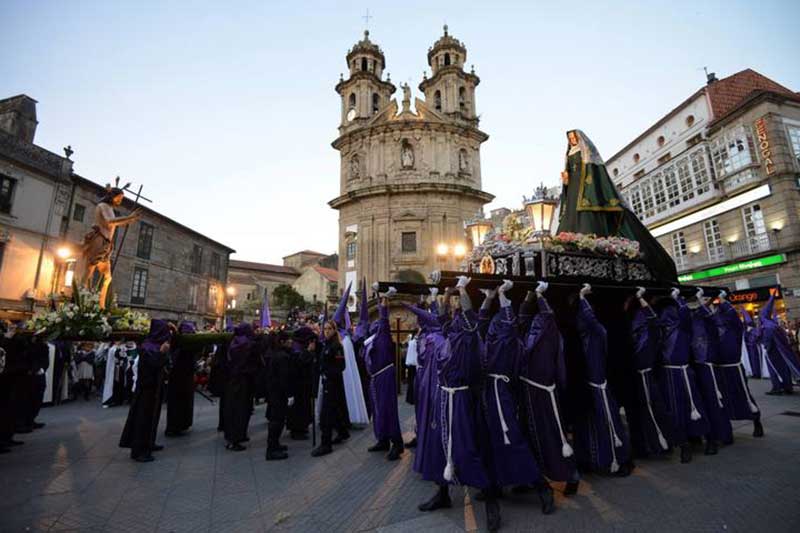 Procesja w Pontevedra.