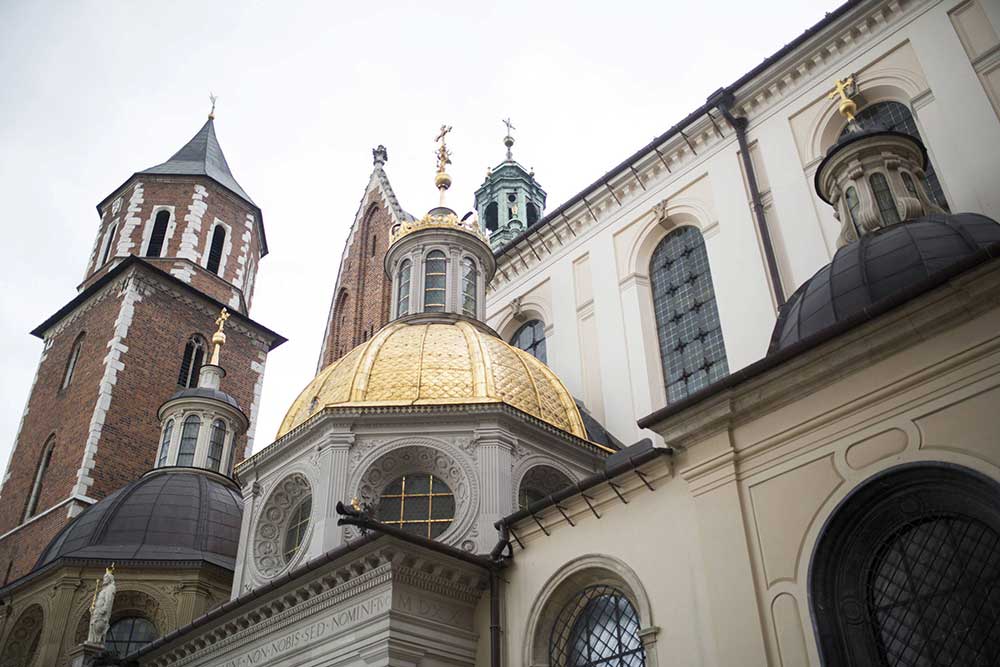 Exterior de la catedral de Wawel (Cracovia), de gran importancia para Polonia.