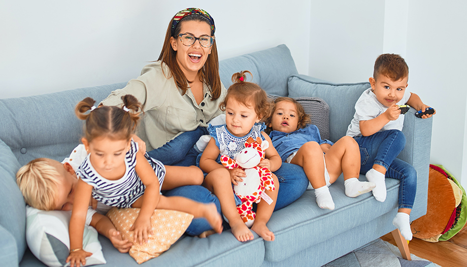 mãe de uma grande família