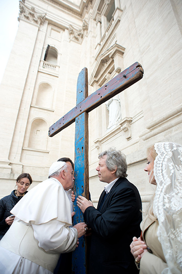 Croce di Papa Francesco a Lampedusa
