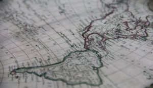 map of south america
