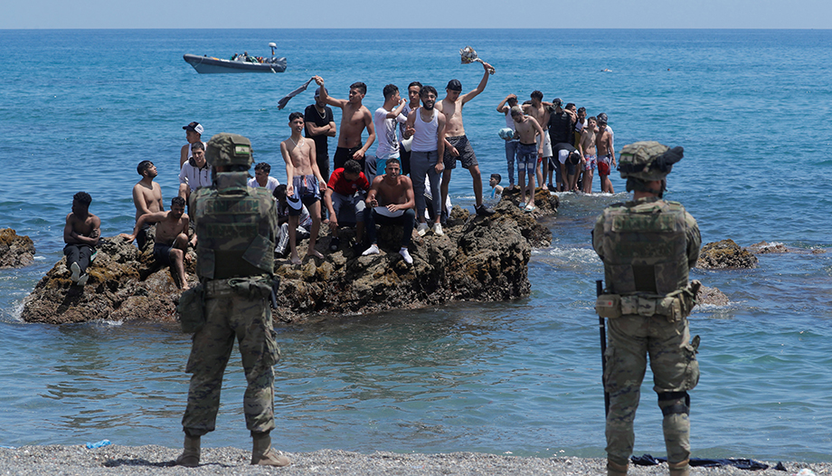 einreise migranten ceuta