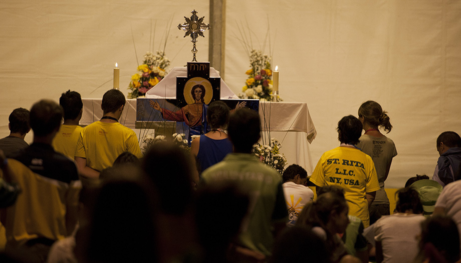 eucharistic adoration