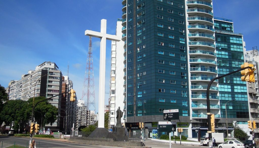croix du pape Uruguay