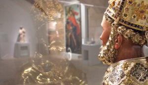 One of the works that can be seen at Lux.