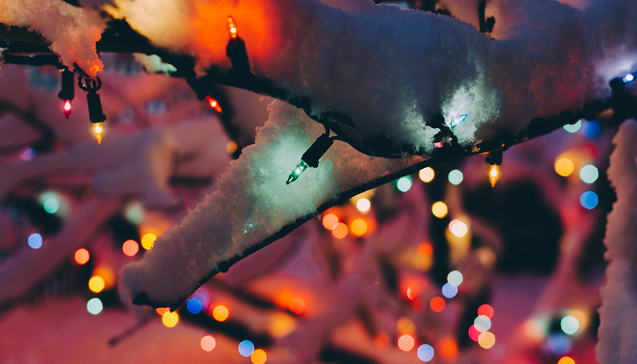 lumières de Noël