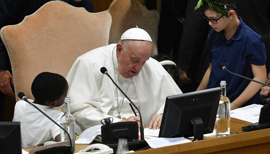 Dichiarazione del Papa sui bambini