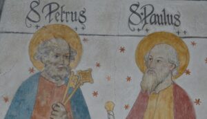 St. Peter and St. Paul still "cross paths" in Rome