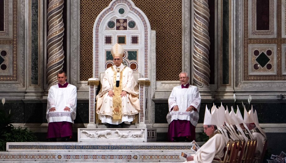 León XIV toma posesión de la catedral de Roma